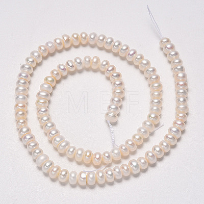 Natural Cultured Freshwater Pearl Beads Strands PEAR-Q007-18B-1