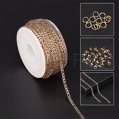 DIY Chain Necklace Bracelet Making Kits DIY-SC0019-60-1