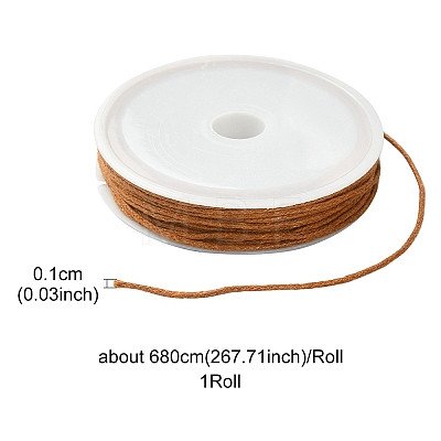 6.8M Waxed Cotton Cords YC-YW0001-03-290-1