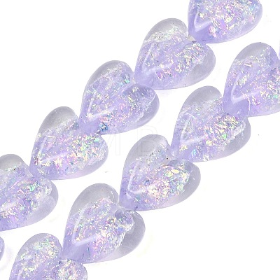 Handmade Foil Glass Beads DICH-C001-01D-1