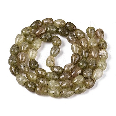 Baking Paint Crackle Glass Beads Strands DGLA-N019-03A-09-1