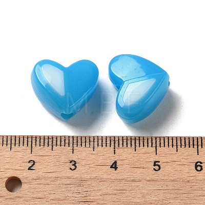 Imitation Jelly Acrylic Opaque Beads SACR-R741-01B-1