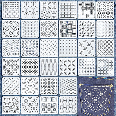 PET Embroidery Template DIY-WH0591-605-1