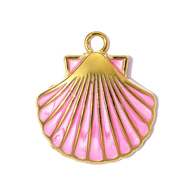 304 Stainless Steel Enamel Pendants STAS-OY015-32G-01-1