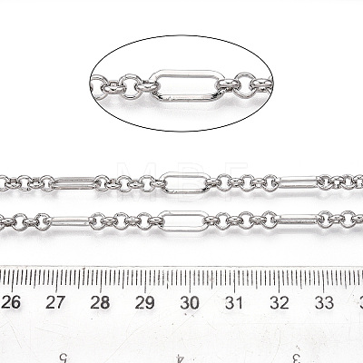 Iron Oval Link Chains CH-N004-09P-1