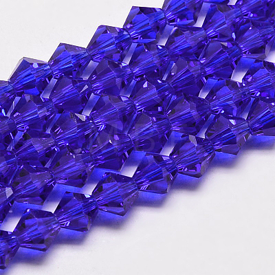 Transparent Glass Beads Strands LS-EGLA-A039-T6mm-D06-1