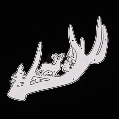 Christmas Reindeer/Stag Carbon Steel Cutting Dies Stencils DIY-A008-49-1
