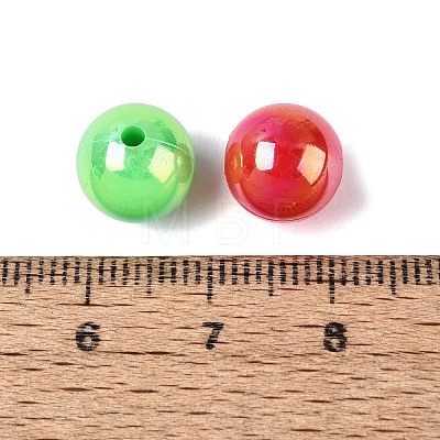 Opaque Plastic Beads KY-N025-33C-1