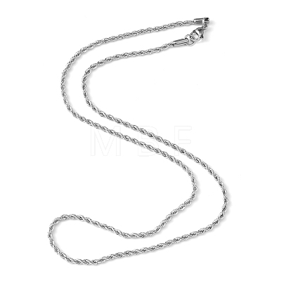 304 Stainless Steel Necklaces NJEW-H005-1