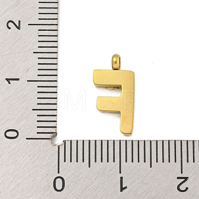 Ion Plating(IP) 304 Stainless Steel Charms STAS-G345-01G-F-1