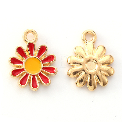 Alloy Enamel Charms ENAM-S121-049E-1