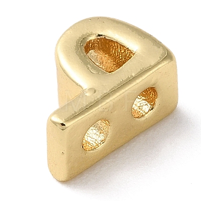 Rack Plating Brass Slide Charms KK-M254-15G-P-1