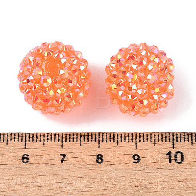 AB-Color Resin Rhinestone Beads RESI-S315-18x20-08-1