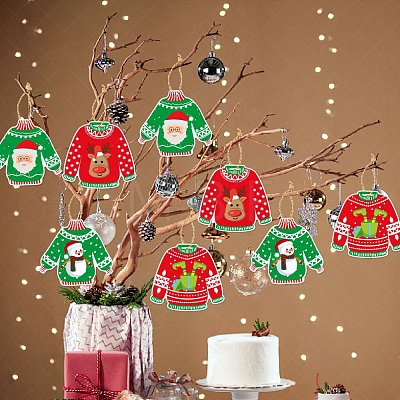 8Pcs Christmas Pendant Decorations PW-WGF5FA1-01-1