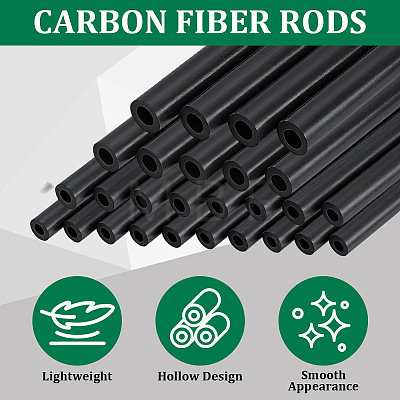 Carbon Fiber Round Bar DIY-WH0591-514A-1