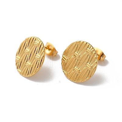 304 Stainless Stud Earring Findings STAS-M314-01B-G-1