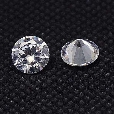 Cubic Zirconia Cabochons ZIRC-M002-1.3mm-007-1