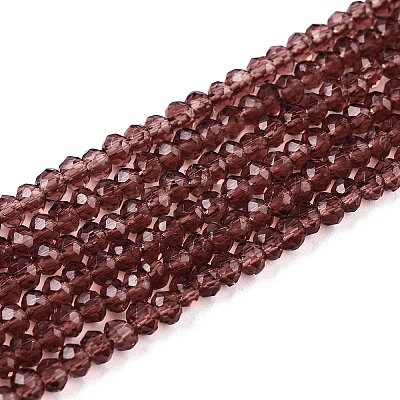 Glass Beads Strands EGLA-A034-T1mm-D13-1