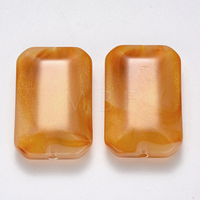 Imitation Gemstone Acrylic Beads OACR-R075-01D-1
