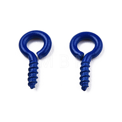 Spray Painted Iron Screw Eye Pin Peg Bails IFIN-N010-002B-03-1