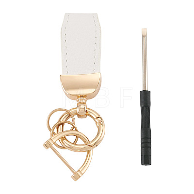 PU Leather Keychains KEYC-TADJ0009-03MG-05-1