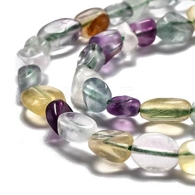 Natural Fluorite Beads Strands G-L550A-02-1