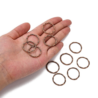 Tibetan Style Linking Rings LS-PALLOY-A017-R-FF-1