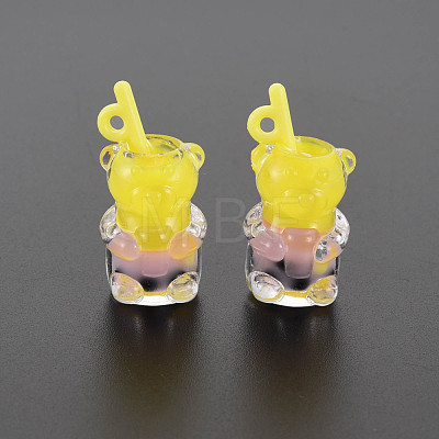 Resin Pendants RESI-T052-01H-1