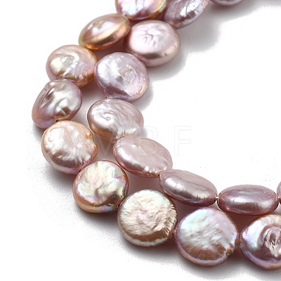 Natural Baroque Keshi Pearl Beads Strands PEAR-P064-08F-05F-1