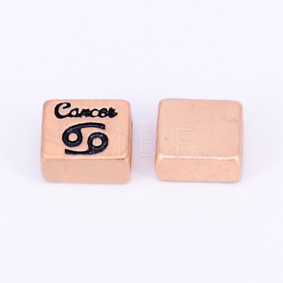 Alloy Enamel Beads ENAM-WH0049-16MG-07-1