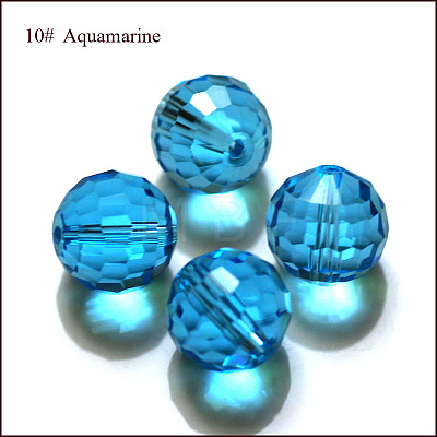 Imitation Austrian Crystal Beads SWAR-F073-6mm-10-1