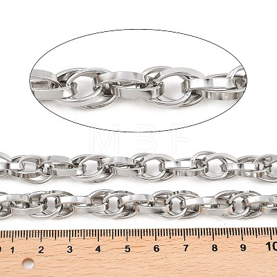 304 Stainless Steel Rope Chains CHS-C022-01P-1