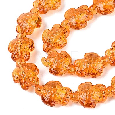 Transparent Glass Beads Strands DGLA-N021-02A-08-1