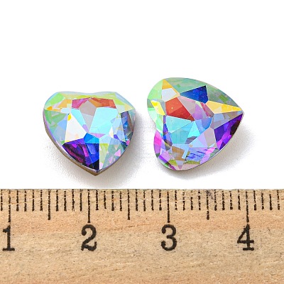 Glass Rhinestone Cabochons RGLA-M017-C04-202ST-1