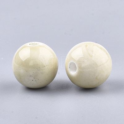 Handmade Porcelain Beads PORC-S499-02V-1