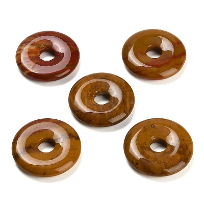 Natural Petrified Wood Pendants G-F831-A07-1