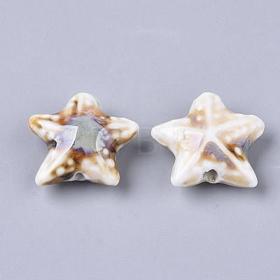 Handmade Porcelain Beads PORC-N004-27J-1