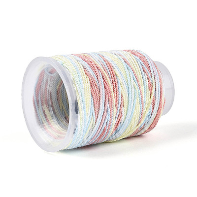 35M Segment Dyed Macrame Cotton Cord OCOR-T017-06E-1