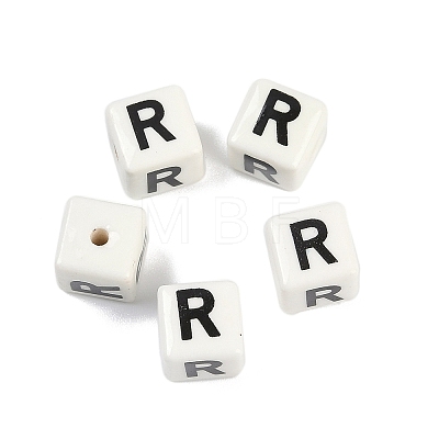 Porcelain Beads X1-PORC-R003-08R-1