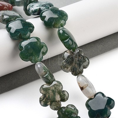 Natural Indian Agate Beads Strands G-F769-K01-01-1