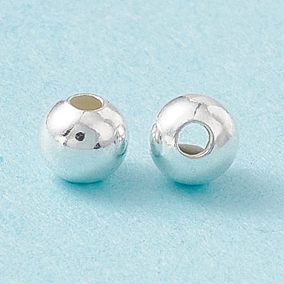 Sterling Silver Spacer Beads X-STER-A010-3mm-239A-1