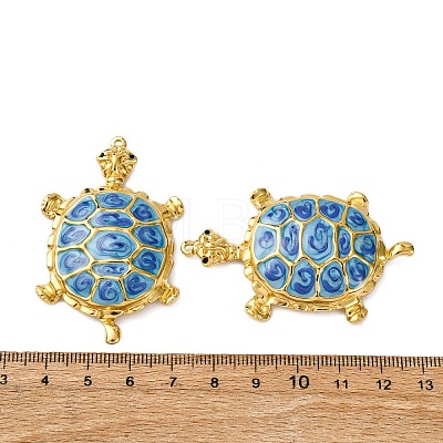 304 Stainless Steel Enamel Big Pendants X-STAS-L299-24G-02-1