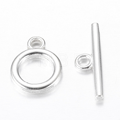 Alloy Toggle Clasps X-TIBE-EA774Y-S-NR-1