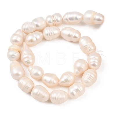 Natural Cultured Freshwater Pearl Beads Strands PEAR-F020-24A-1