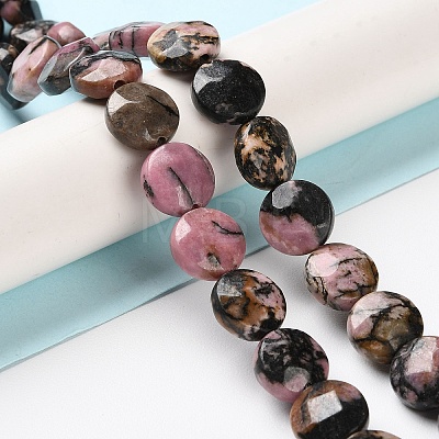 Natural Rhodonite Beads Strands G-K357-B11-01-1