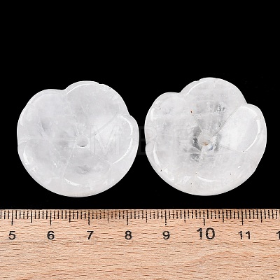 Natural Quartz Crystal/Rock Crystal Incense Holders G-G301-01G-1