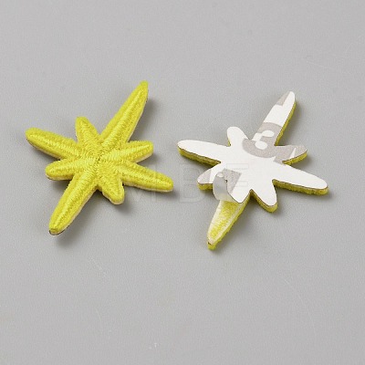 Cloth Star Self-adhesion Embroidery Sew on Appliques PATC-G001-01C-1