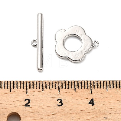 Brass Toggle Clasps KK-L229-010P-1