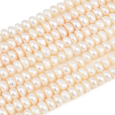 Natural Cultured Freshwater Pearl Beads Strands PA-CBAFEE8-08-1