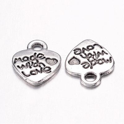 Ideas for Valentines Day Gifts Tibetan Style Alloy Pendants X-LF0004Y-1